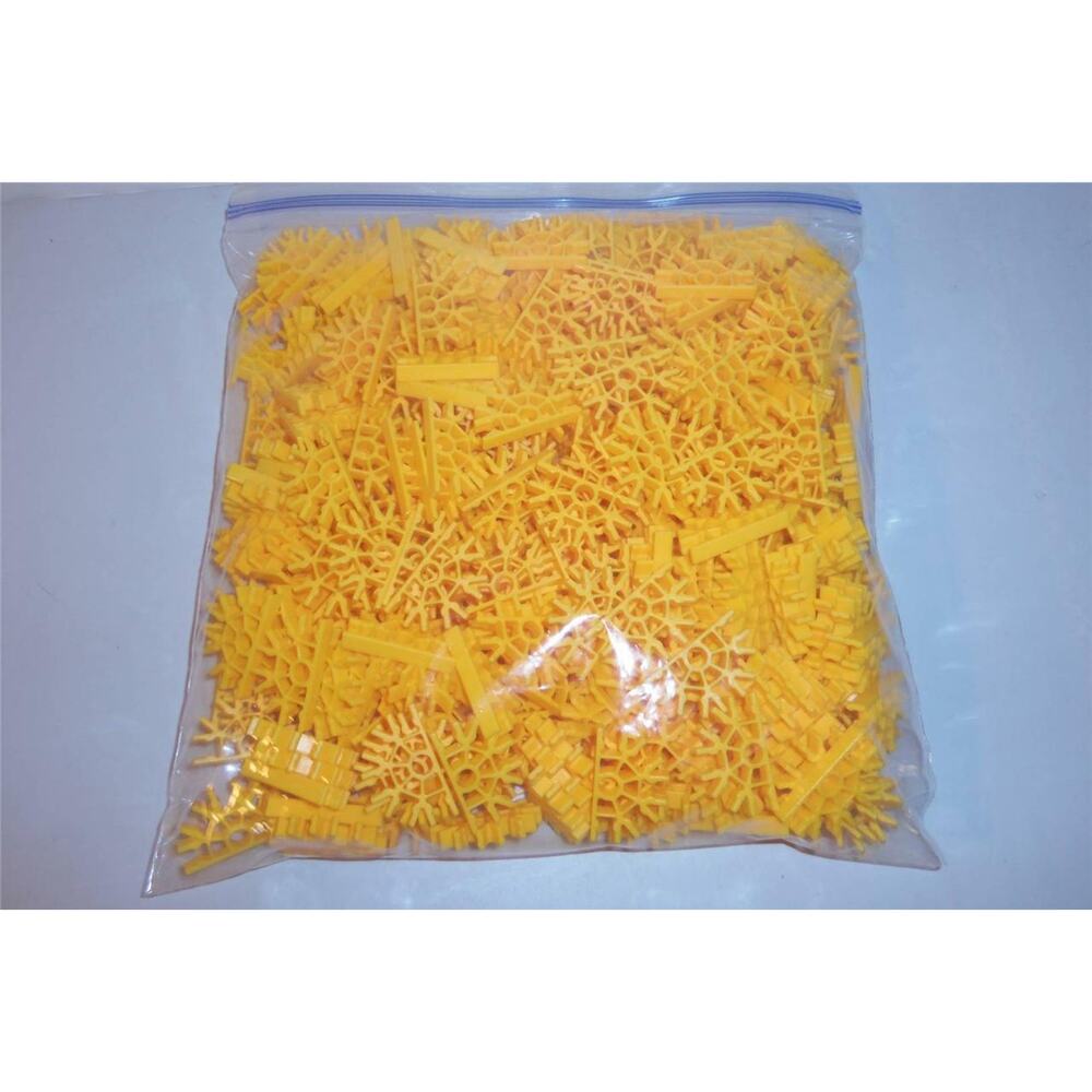 K'NEX 5-Way Connector Yellow Pieces Parts Standard Classic KNEX -0614T18
